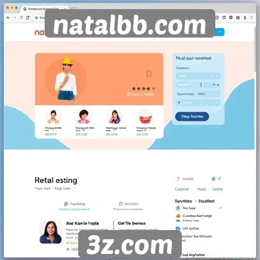 Exploração da interface e usabilidade do natalbb.com